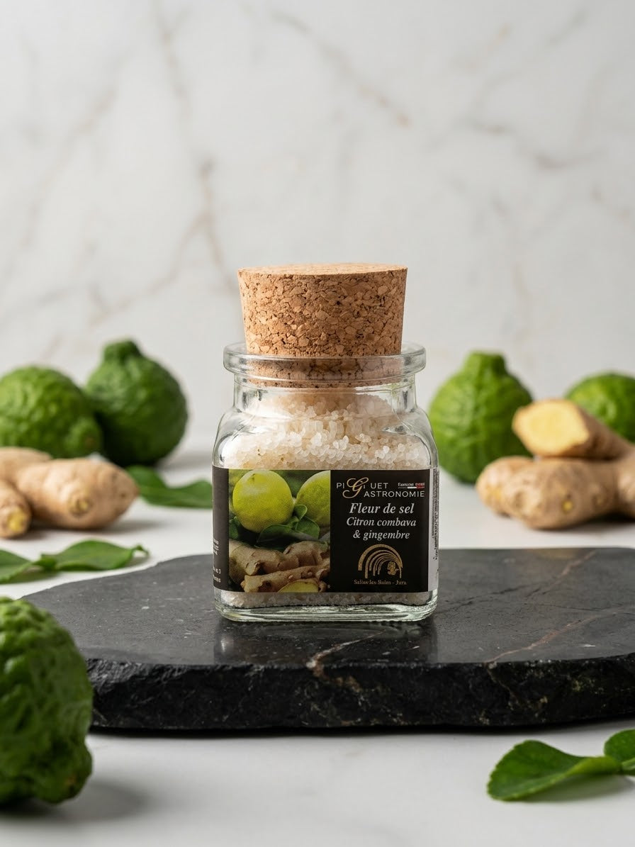 Fleur de sel Citron Combava & Gingembre