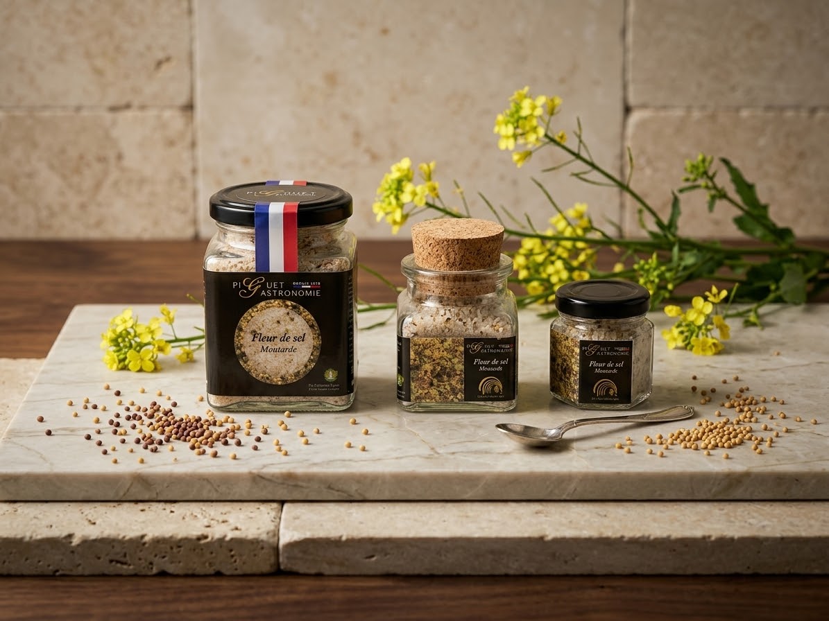 Fleur de sel Moutarde