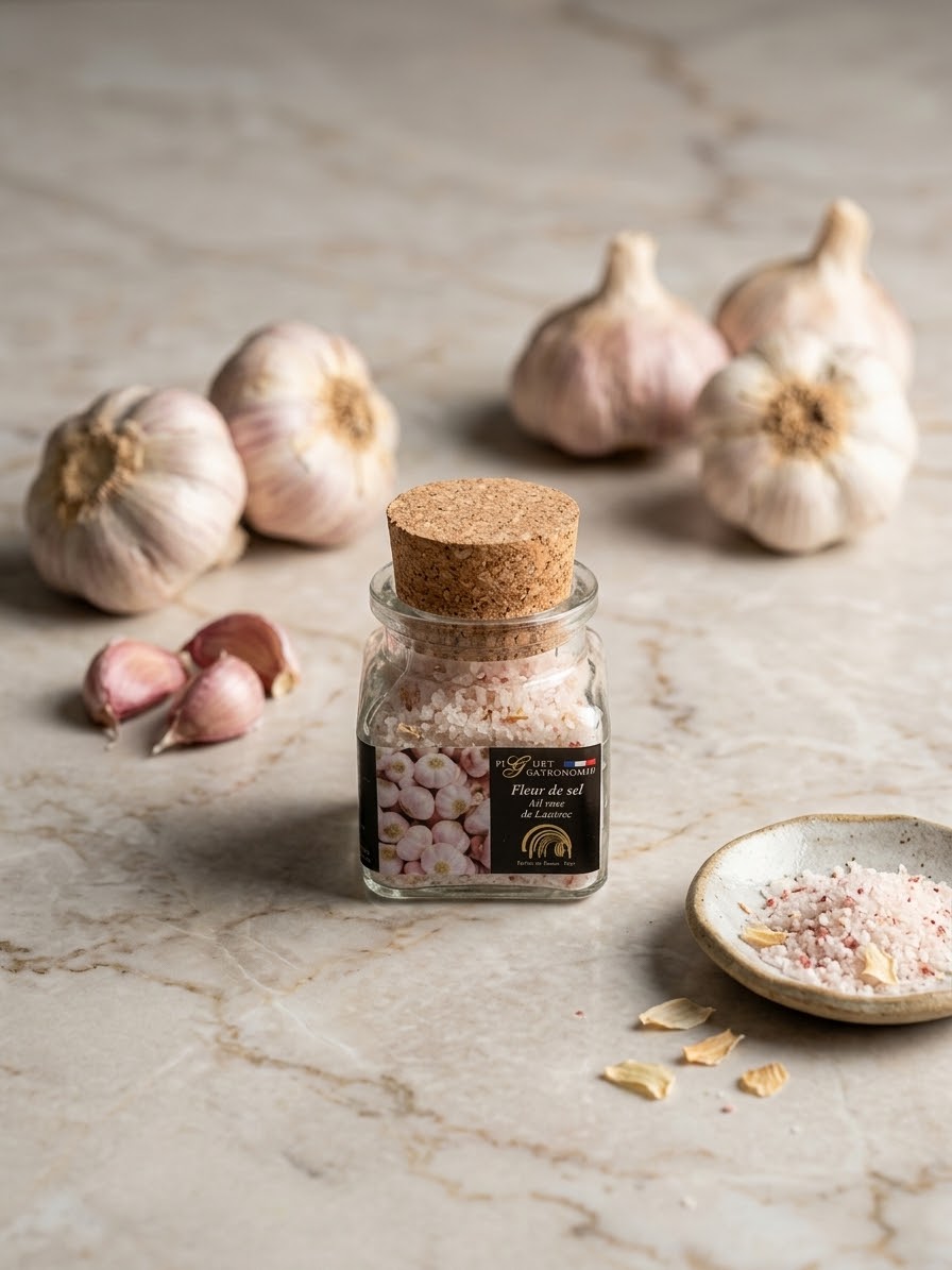 Fleur de sel Ail rose de Lautrec