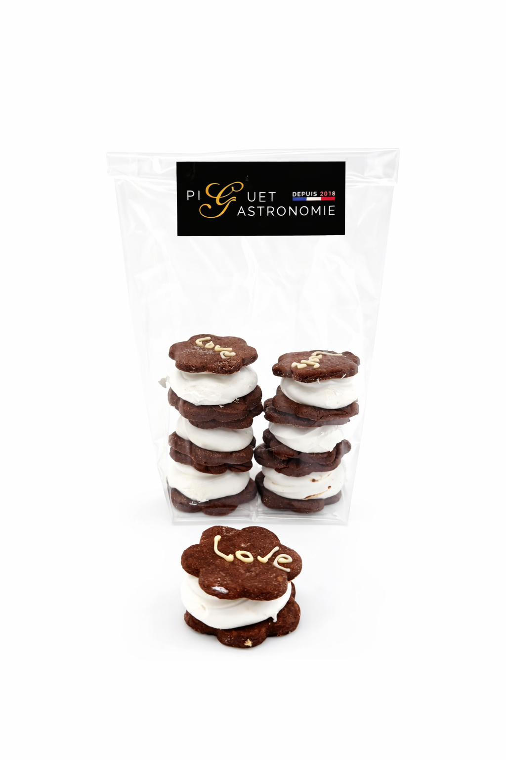 Sablé chocolat et guimauve