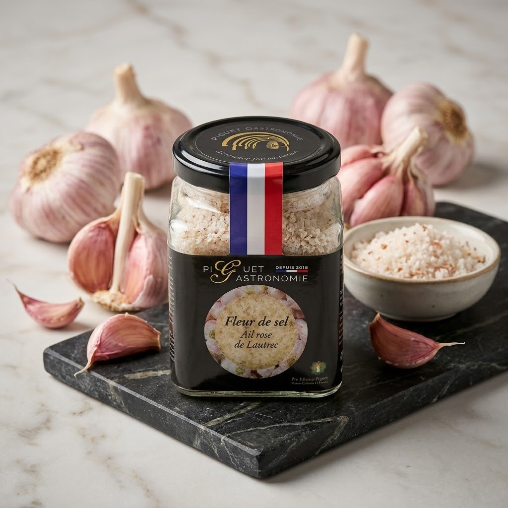 Fleur de sel Ail rose de Lautrec
