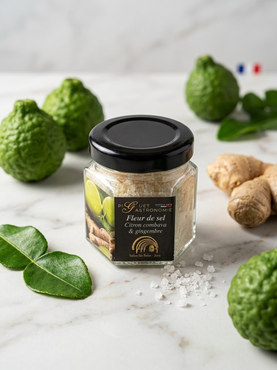 Fleur de sel Citron Combava & Gingembre