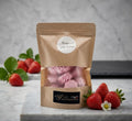 Meringue à la pulpe de fraises