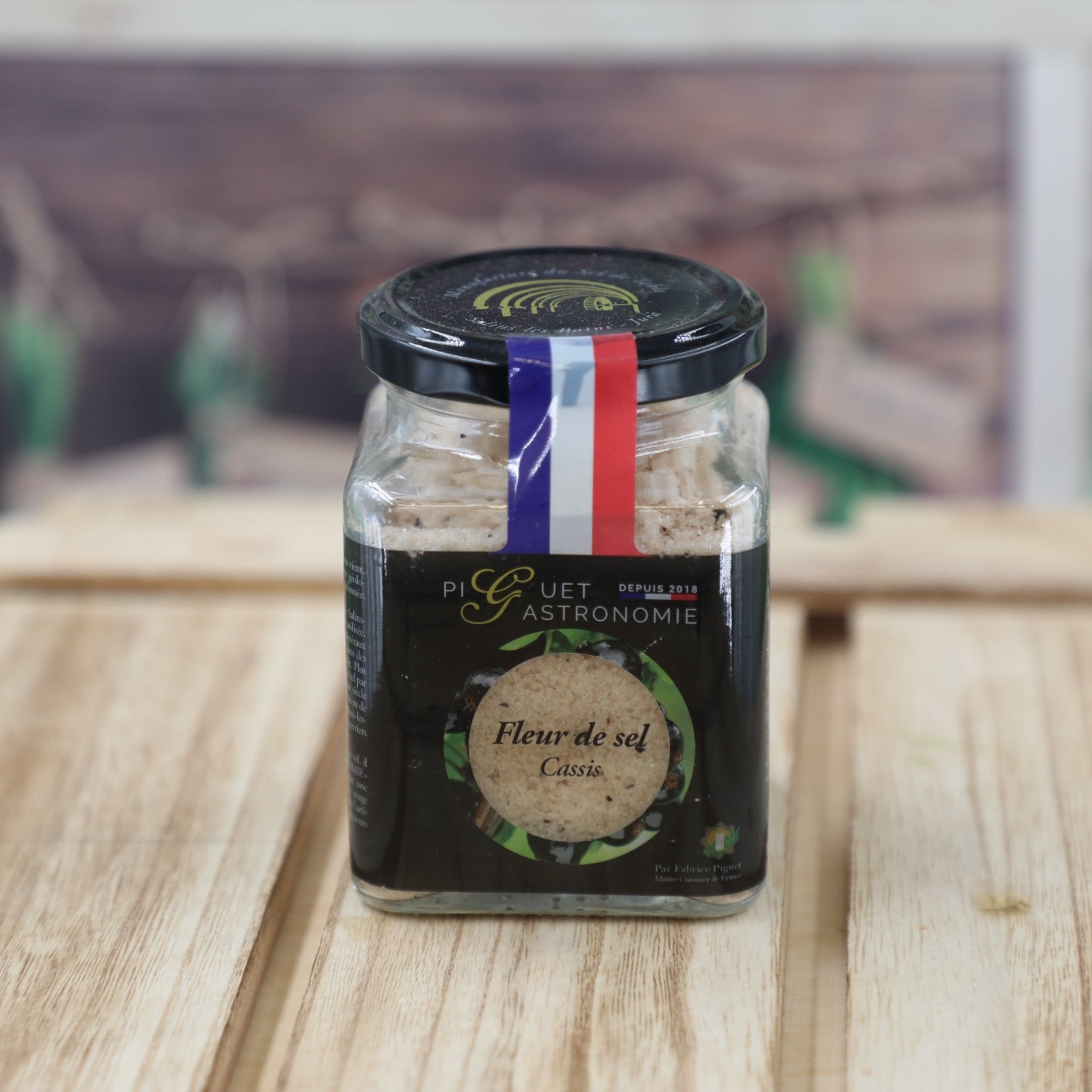 Fleur de sel Cassis