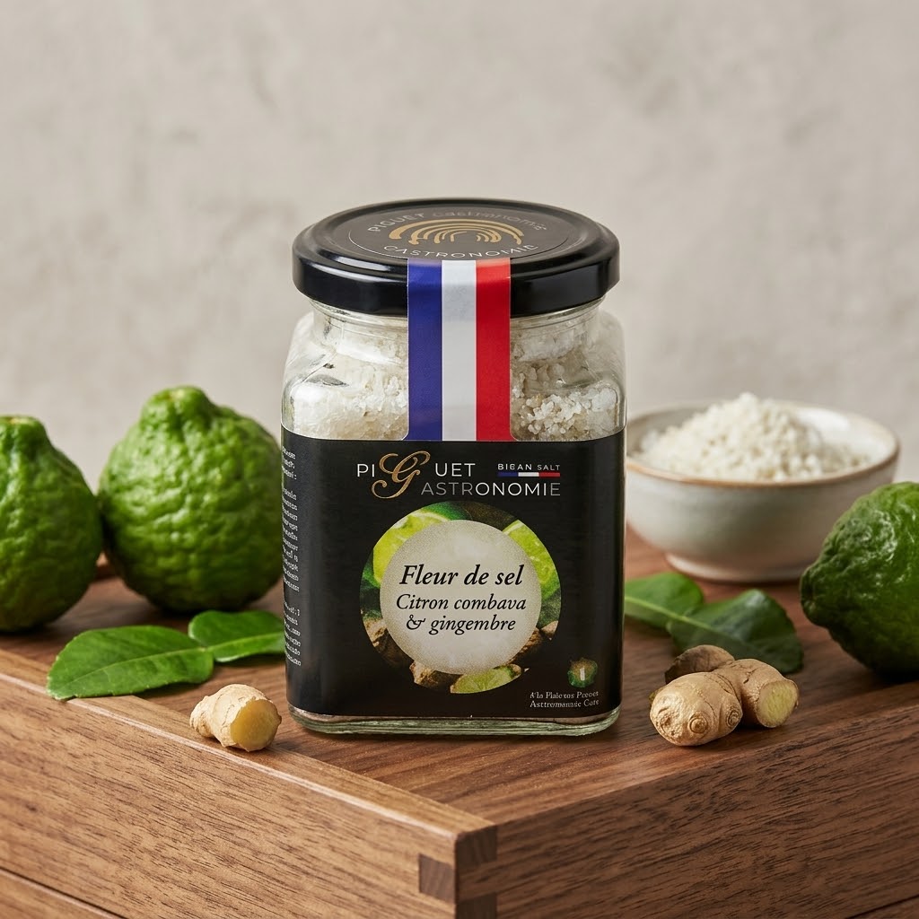 Fleur de sel Citron Combava & Gingembre