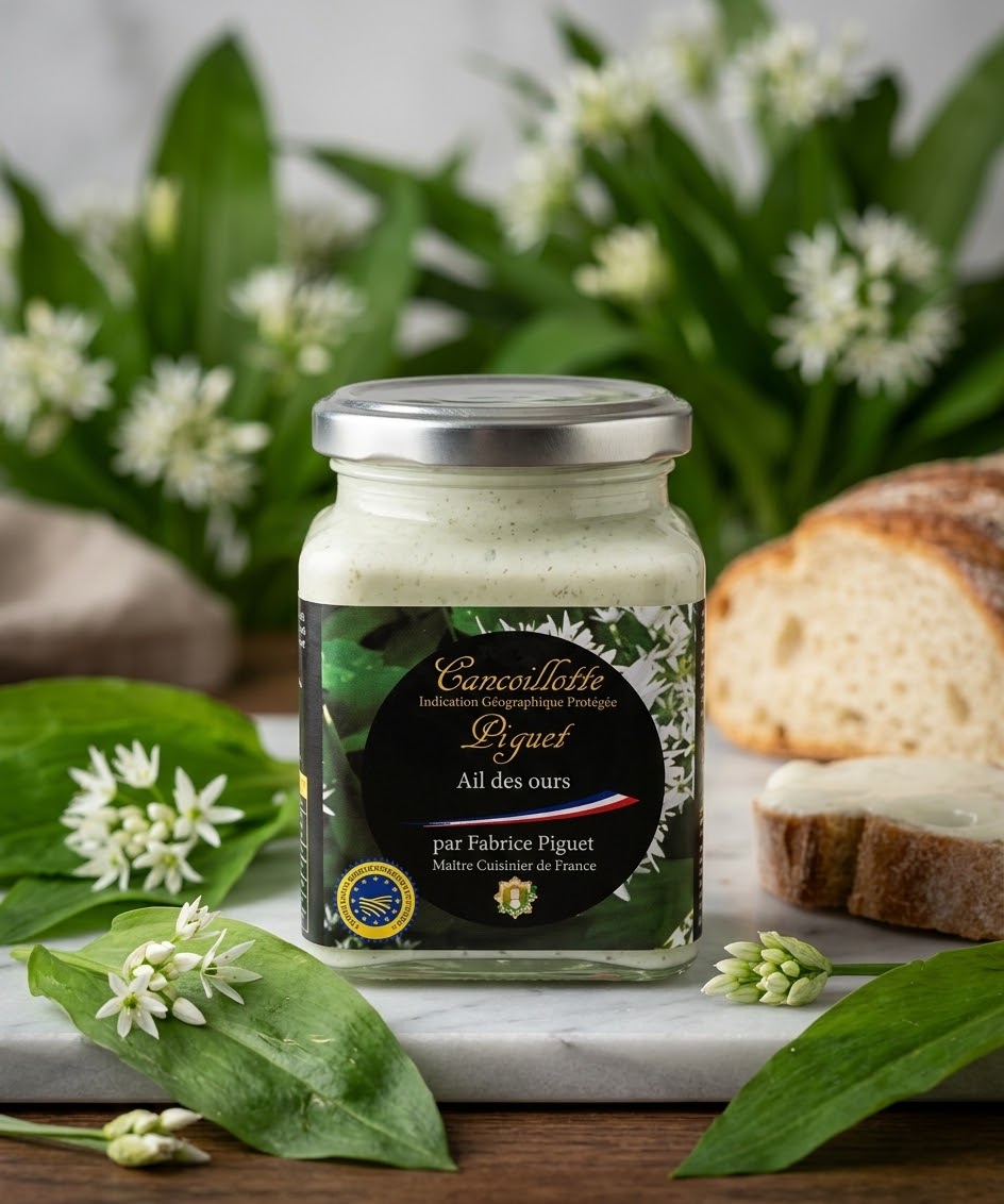 Cancoillotte ail des ours