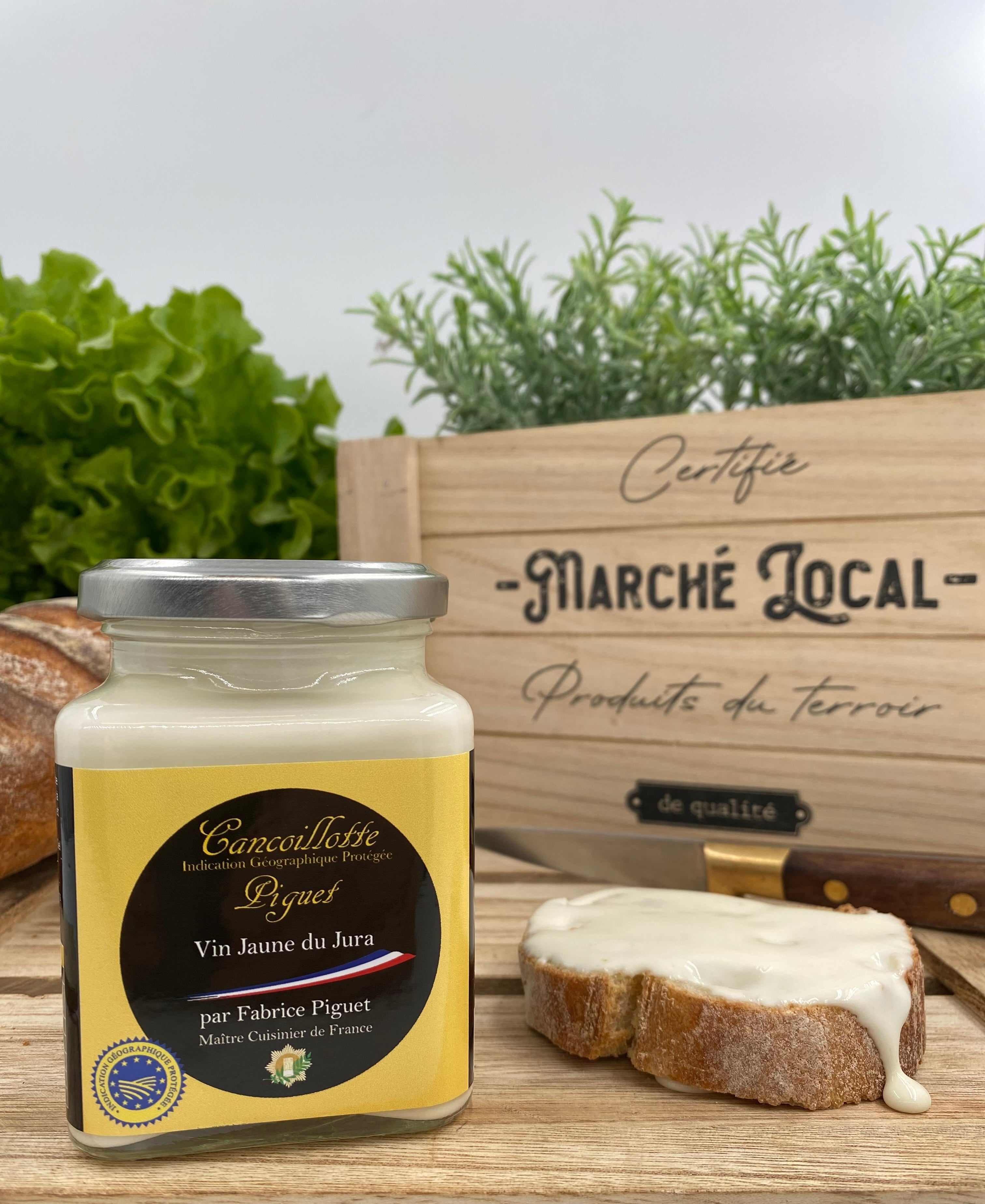 Cancoillotte vin jaune