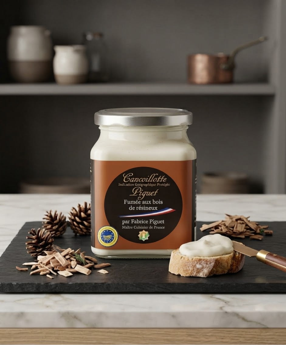 Cancoillotte fumée au bois de hêtre