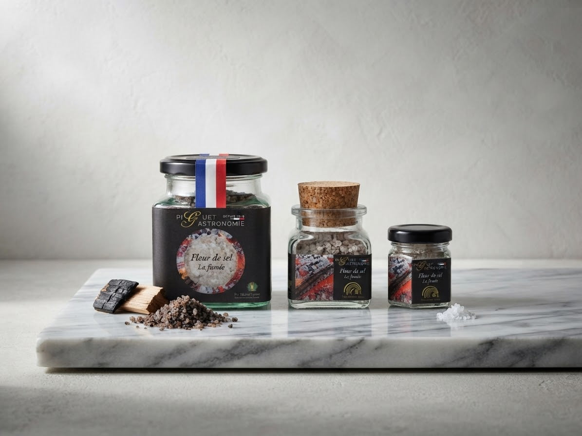 Fleur de sel fumée au bois de hêtre