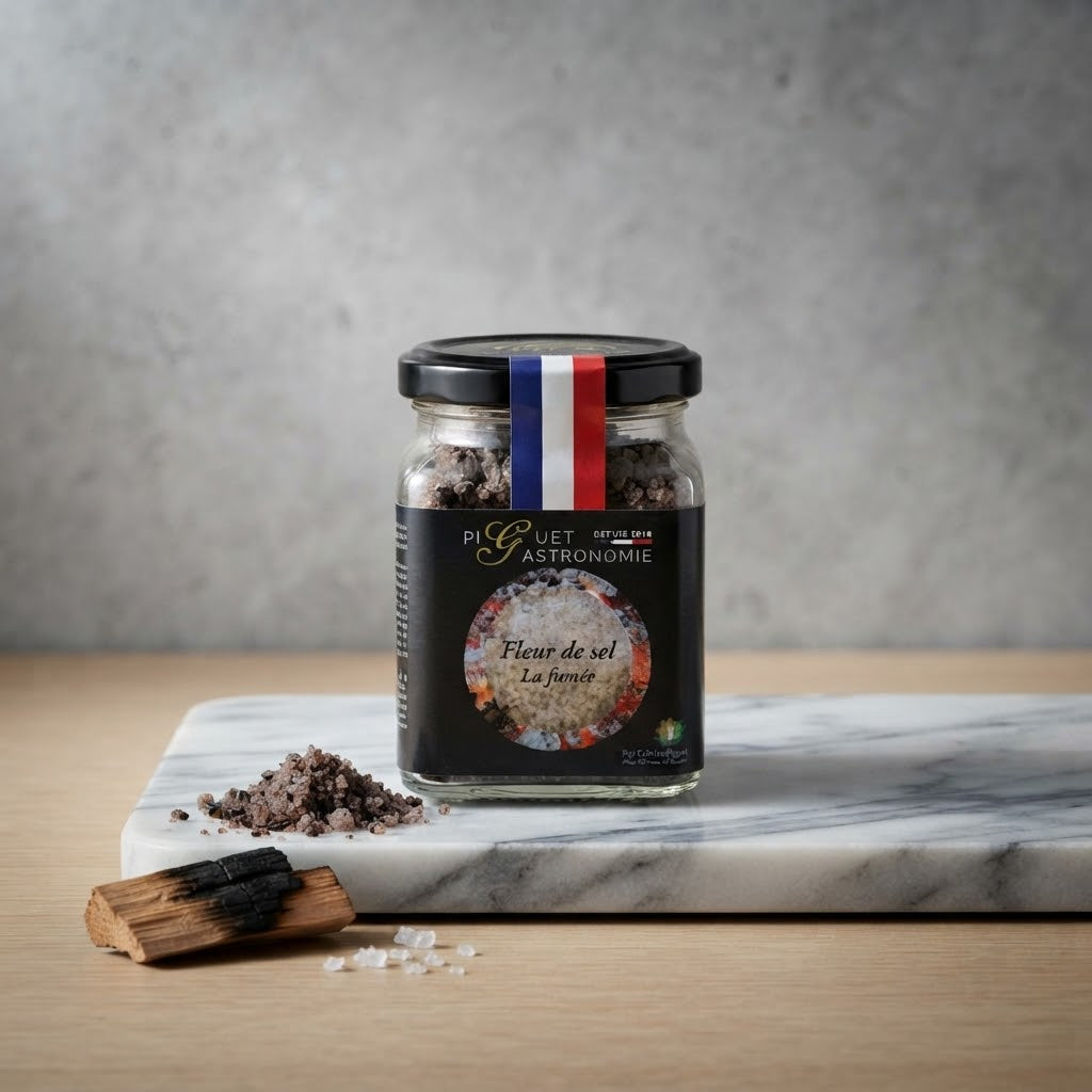 Fleur de sel fumée au bois de hêtre