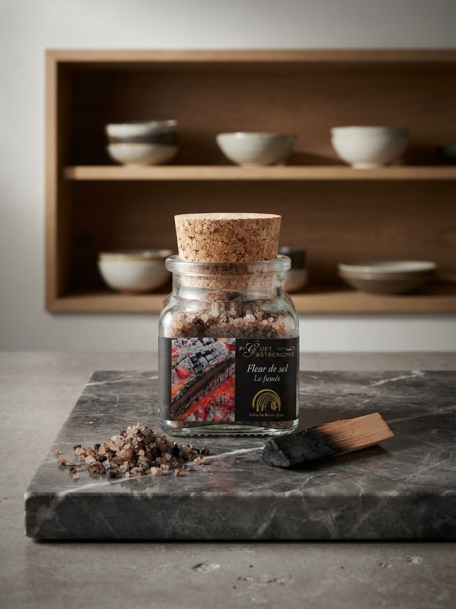 Fleur de sel fumée au bois de hêtre
