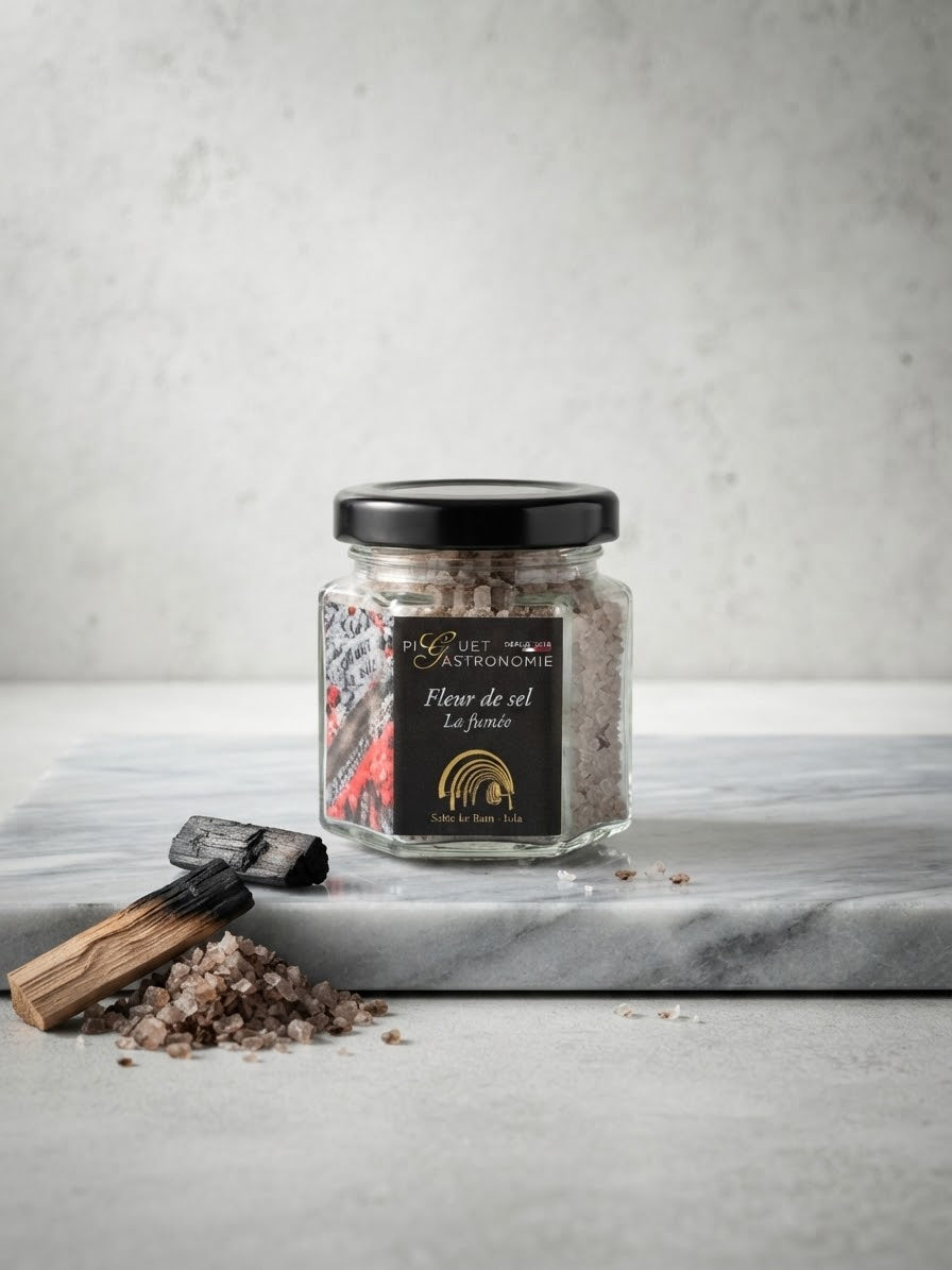Fleur de sel fumée au bois de hêtre